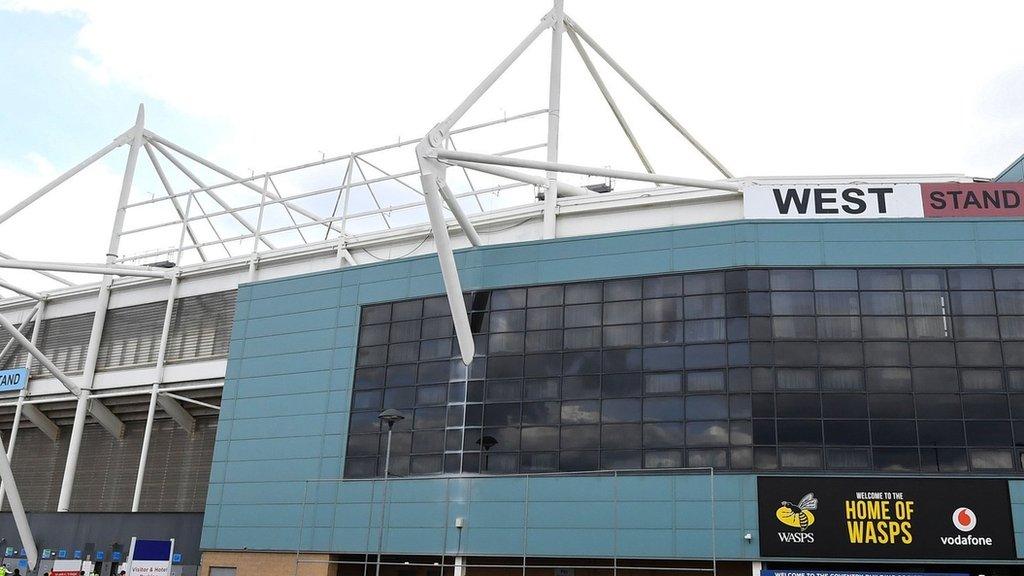 Wasps have not played at the CBS Arena since the 40-36 home defeat by Northampton on 9 October