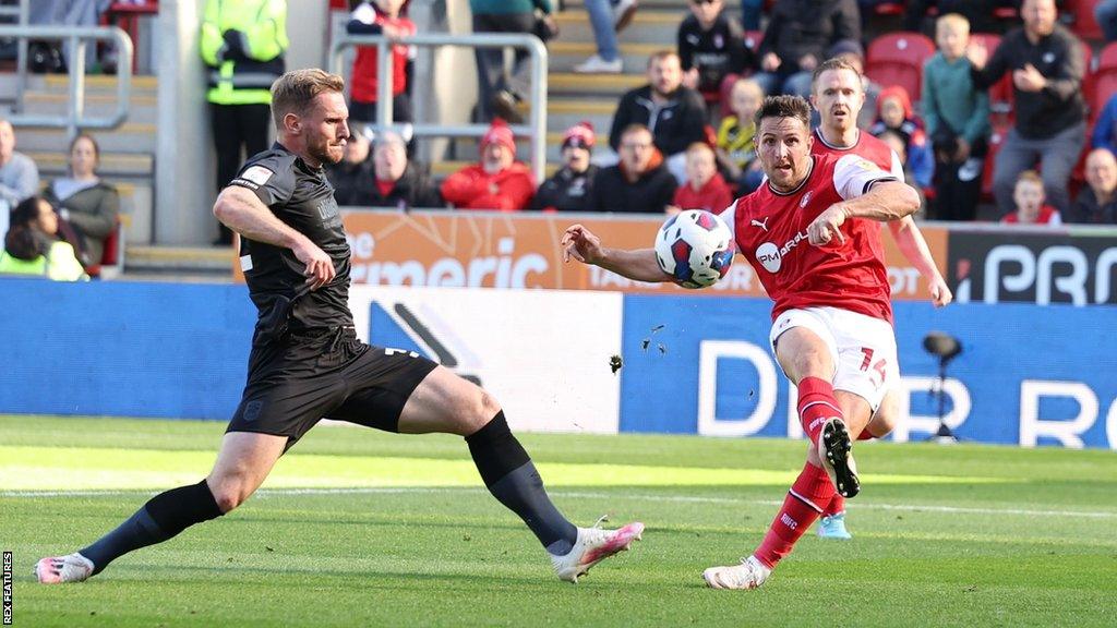 Conor Washington scores for Rotherham