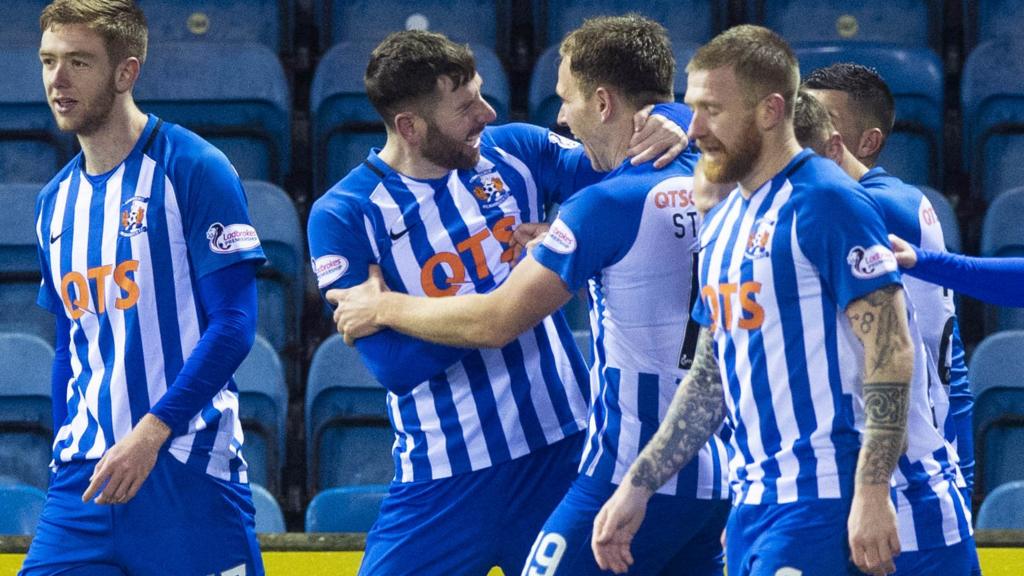 Kilmarnock celebrate