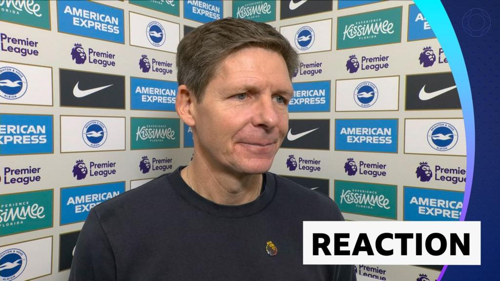 Victory against Brighton is a relief - Glasner