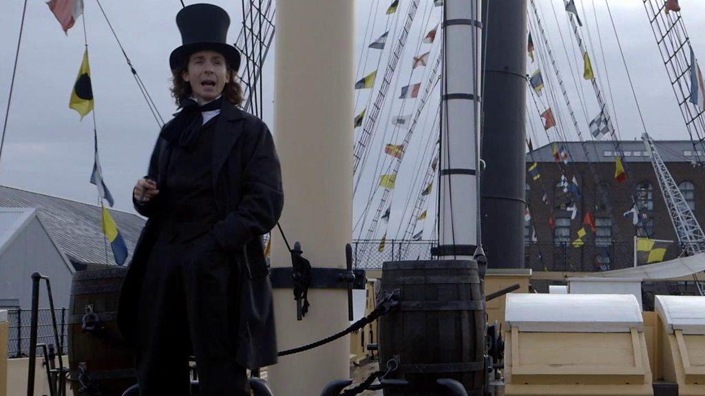 Watch: Sam Dugmore becomes Brunel