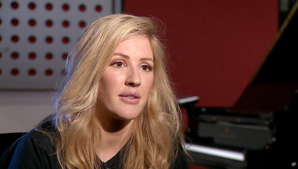 Ellie Goulding speaks to the BBC