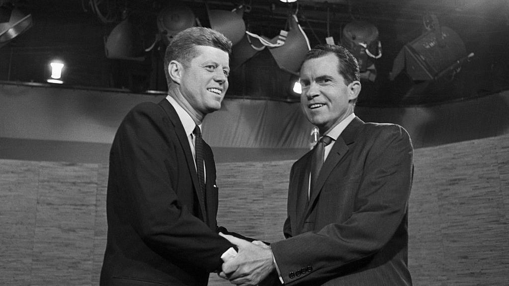 John F Kennedy a Richard Nixon