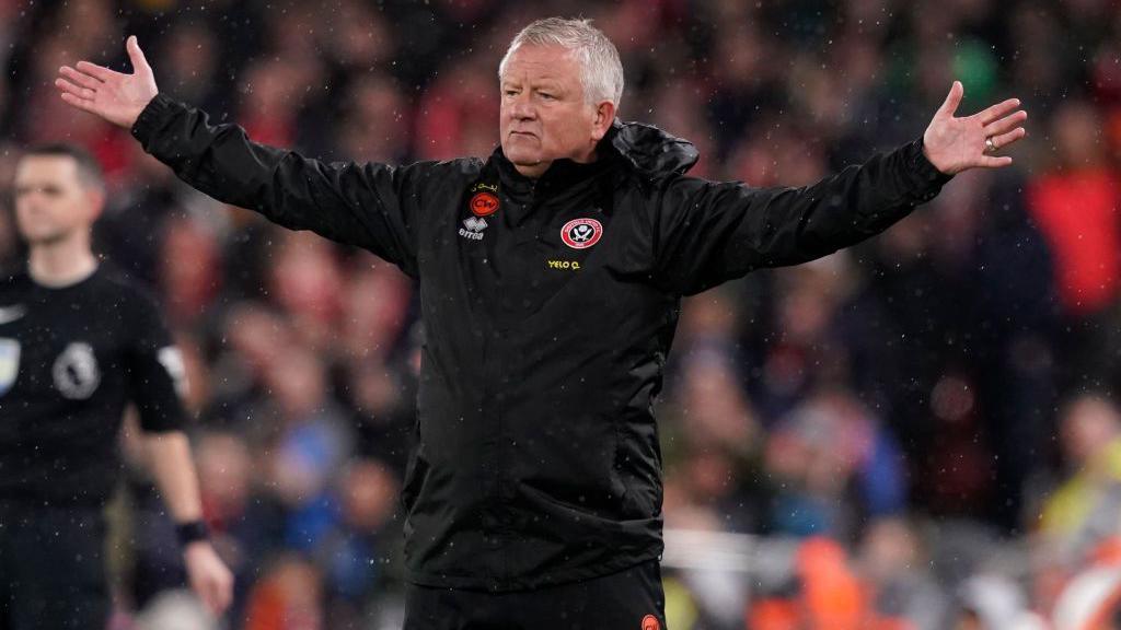 Chris Wilder manager of Sheffield United appeal