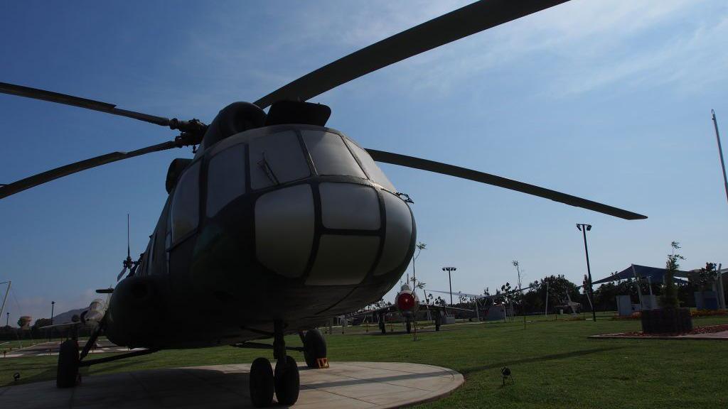 A file image of an Mi-8T helicopter 