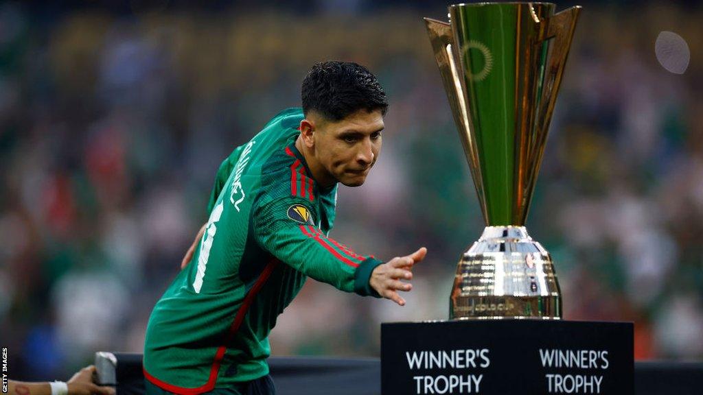 Edson Alvarez was part of the Mexico side that won the 2023 Gold Cup by beating Panama in the final