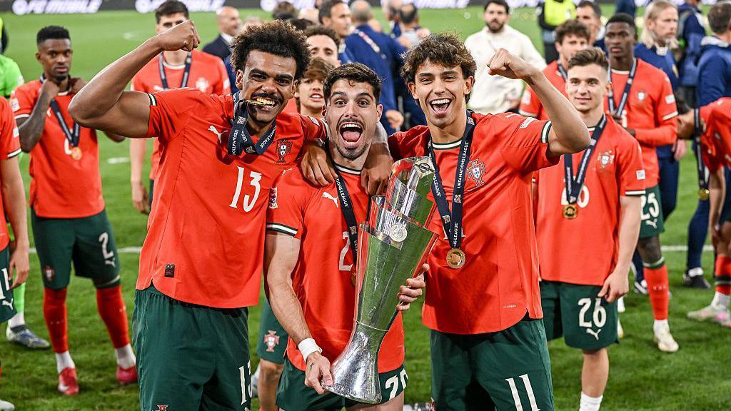 Renato Veiga, Pedro Neto and Joao Felix