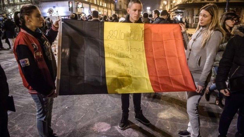 Brussels after terror attacks