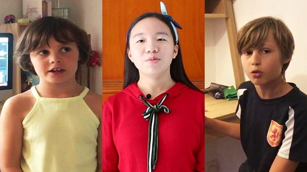 Schools across China and Hong Kong are closed and children are having to take lessons at home.