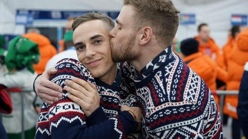 Adam Rippon and Gus Kenworthy