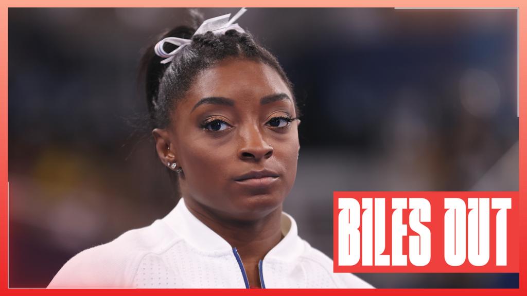 Tokyo Olympics Simone Biles pulls out of women's team final after(01)
