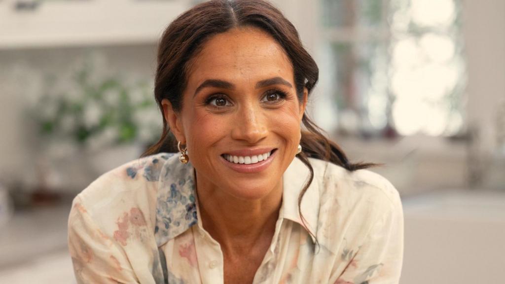 All smiles in Meghan’s upbeat Netflix series
