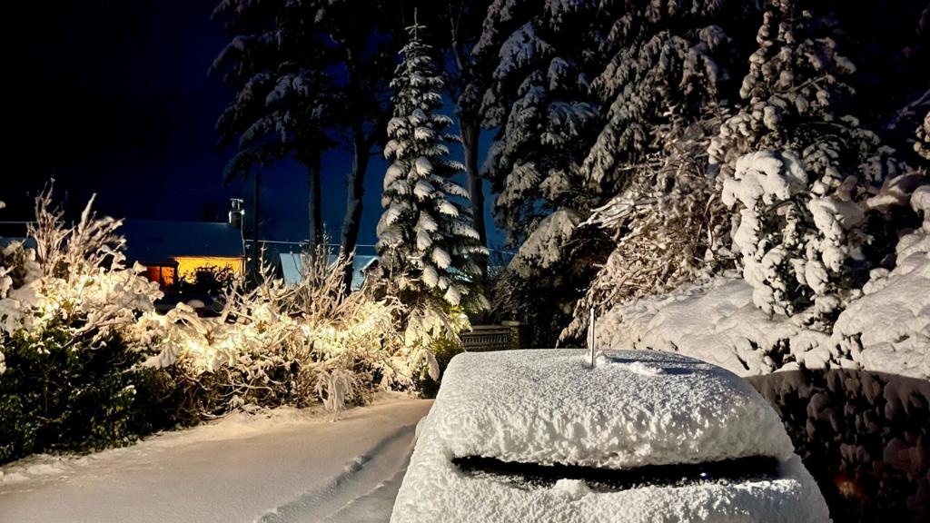 Snow in Aberdeenshire