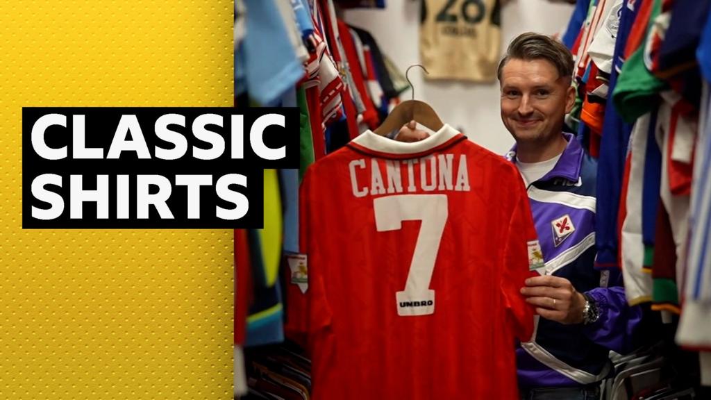 'This is what 20 years of collecting shirts looks like'