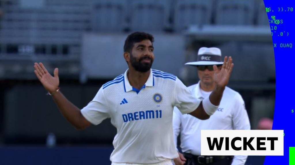 'Chaos for Australia!' - Bumrah removes Cummins for three