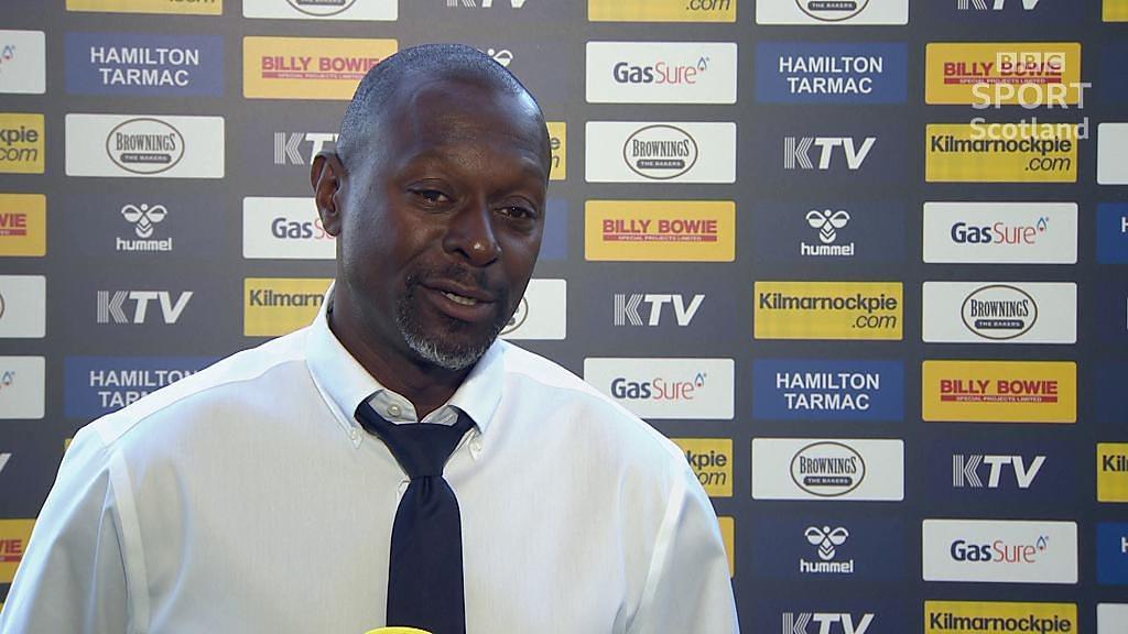 Kilmarnock: Nicke Kabamba 'is a joy to watch' - Alex Dyer - BBC Sport