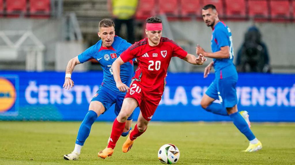 Daniel James against Slovakia