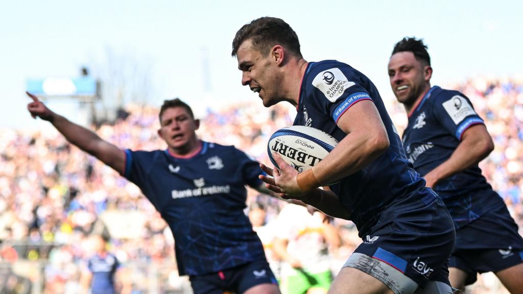 Leinster thrash Harlequins to book last-eight spot