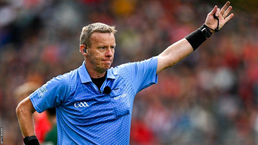 Joe McQuillan during Sunday's All-Ireland semi-final