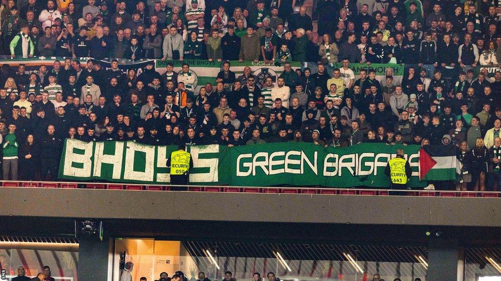 Green Brigade display