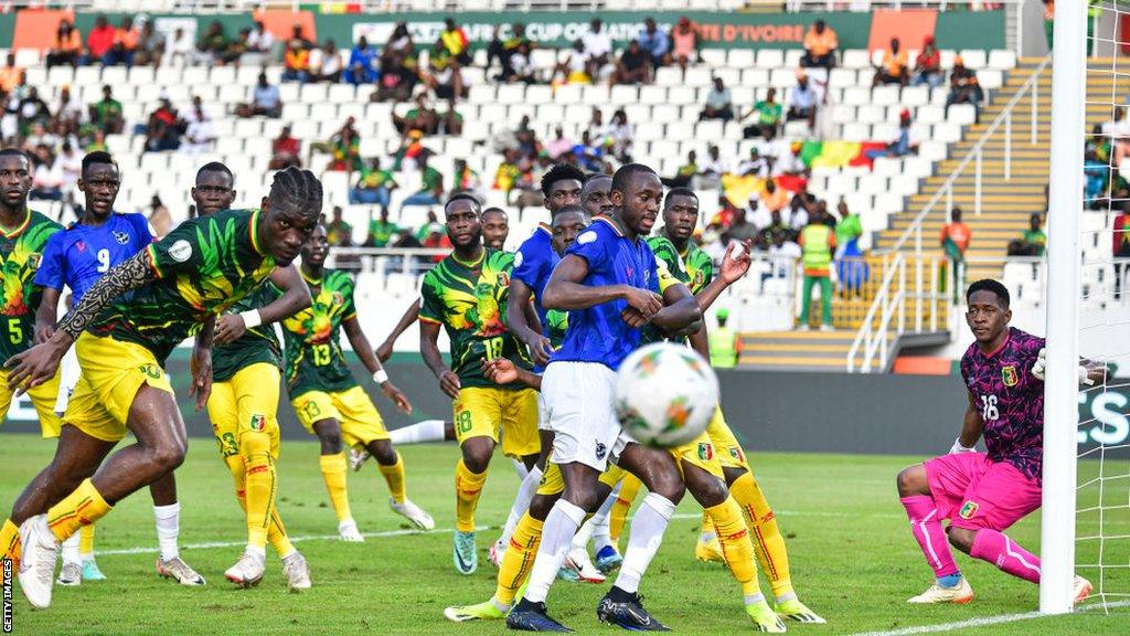 Namibia and Mali registered just three shots on target between them in their Group E finale at Stade Laurent Pokou in San Pedro