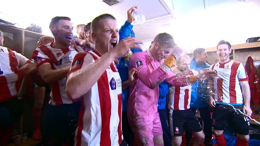 Non-league Lincoln make FA Cup history