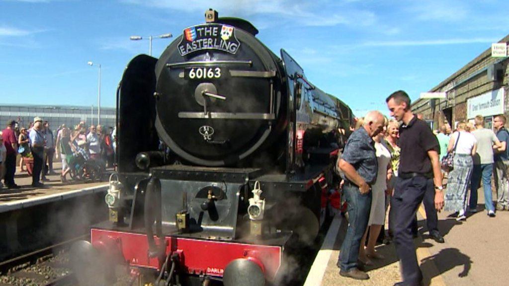 Tornado steam train