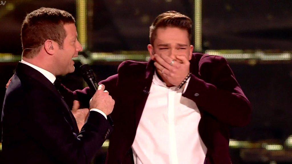 Dermot O'Leary and Matt Terry