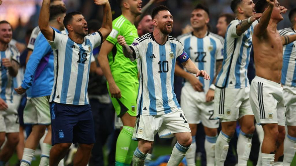 Argentina celebrate