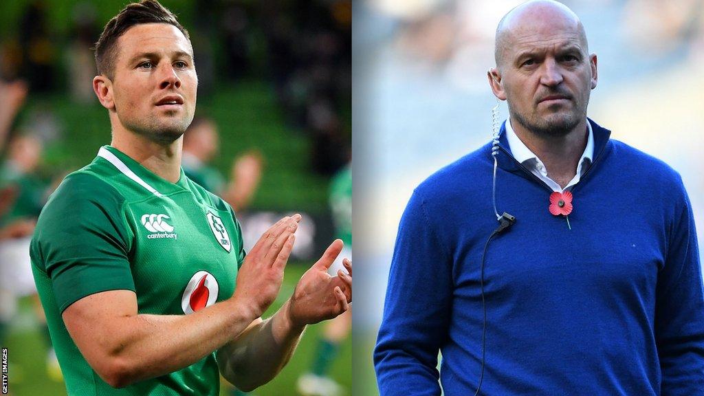 John Cooney and Gregor Townsend