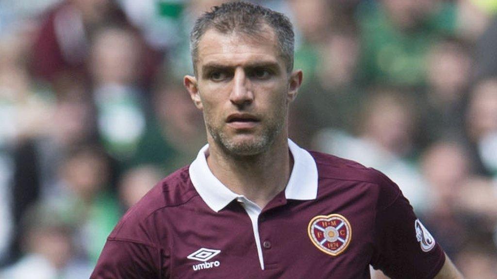 Hearts and Northern Ireland defender Aaron Hughes