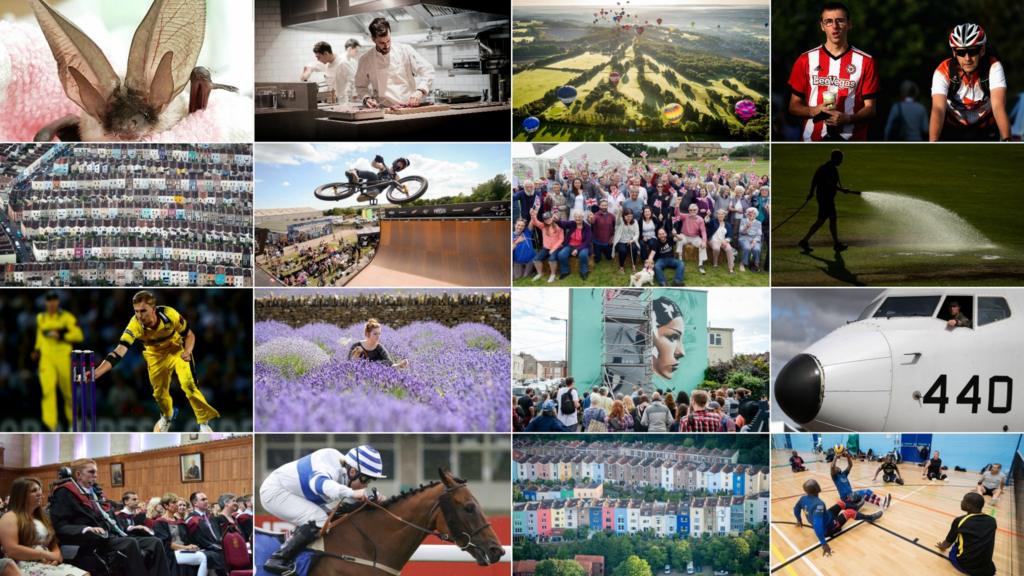 Montage of West Country images