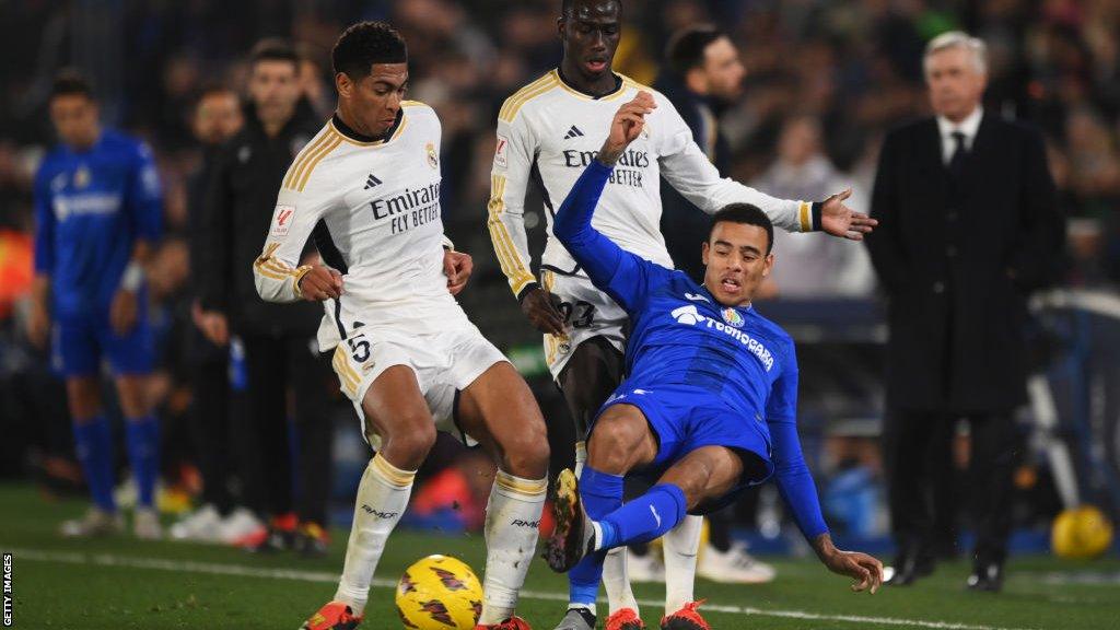 Jude Bellingham in action for Real Madrid