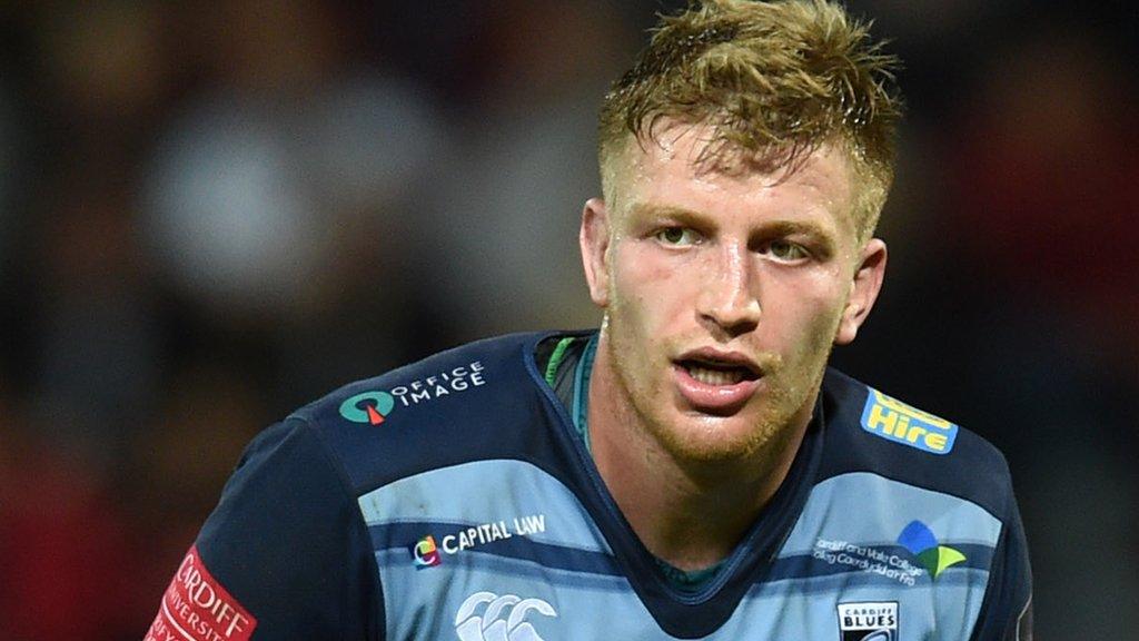 Macauley Cook of Cardiff Blues