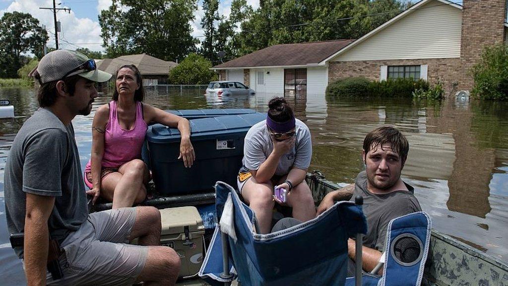 People on boat