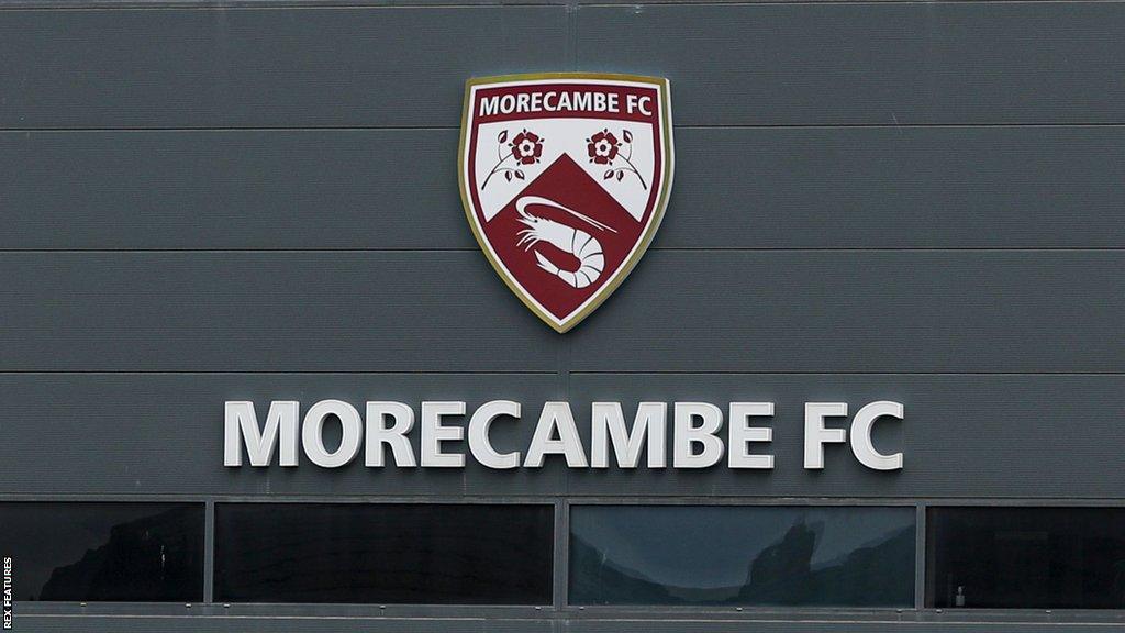 Morecambe are 22nd in League One and three points adrift of safety with seven games to play