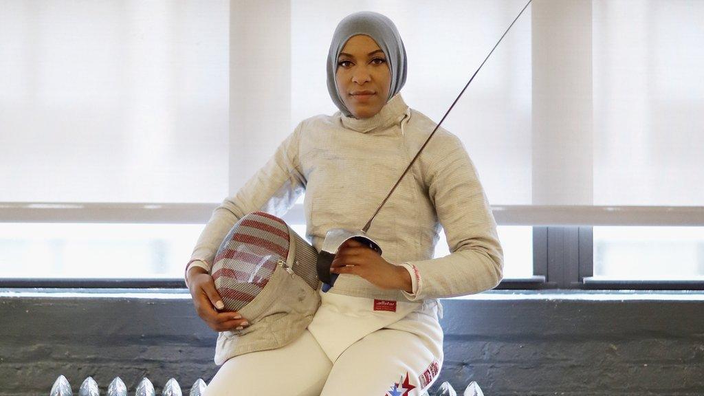 Ibtihaj Muhammad.