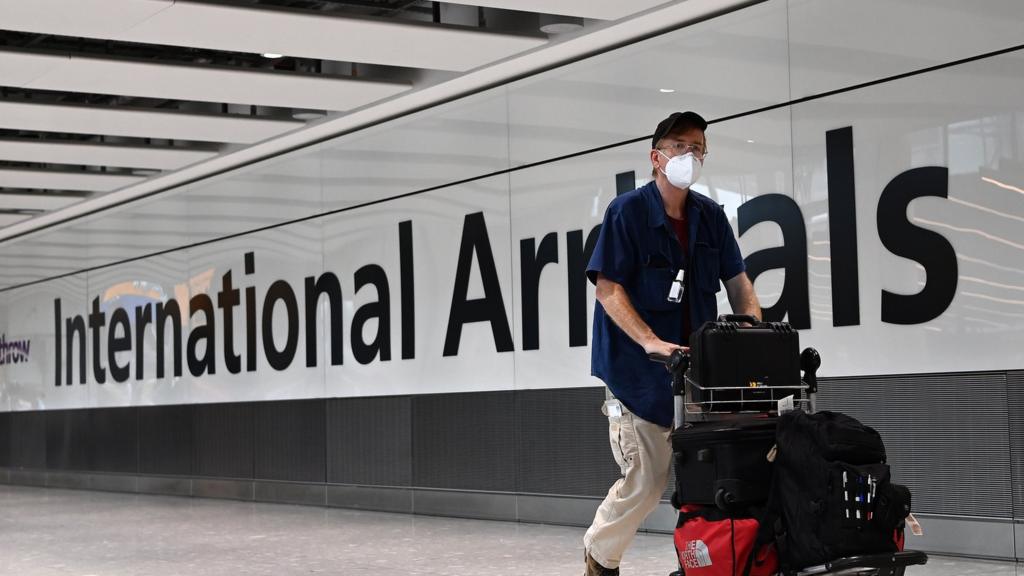 Man at Heathrow