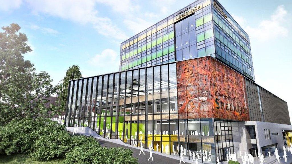 Artist's impression of the new building