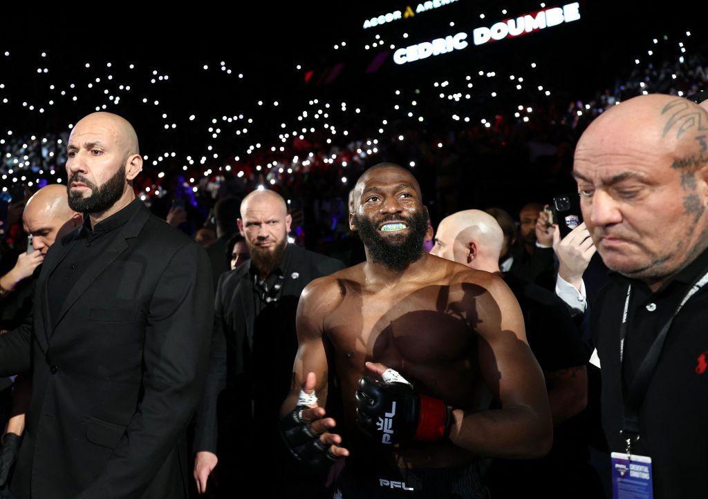 Cedric Doumbe before his fight against Baysangur Chamsoudinov in March