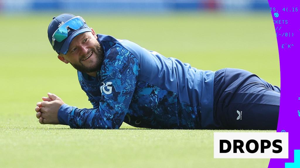 Sloppy England drop four catches as West Indies post 308