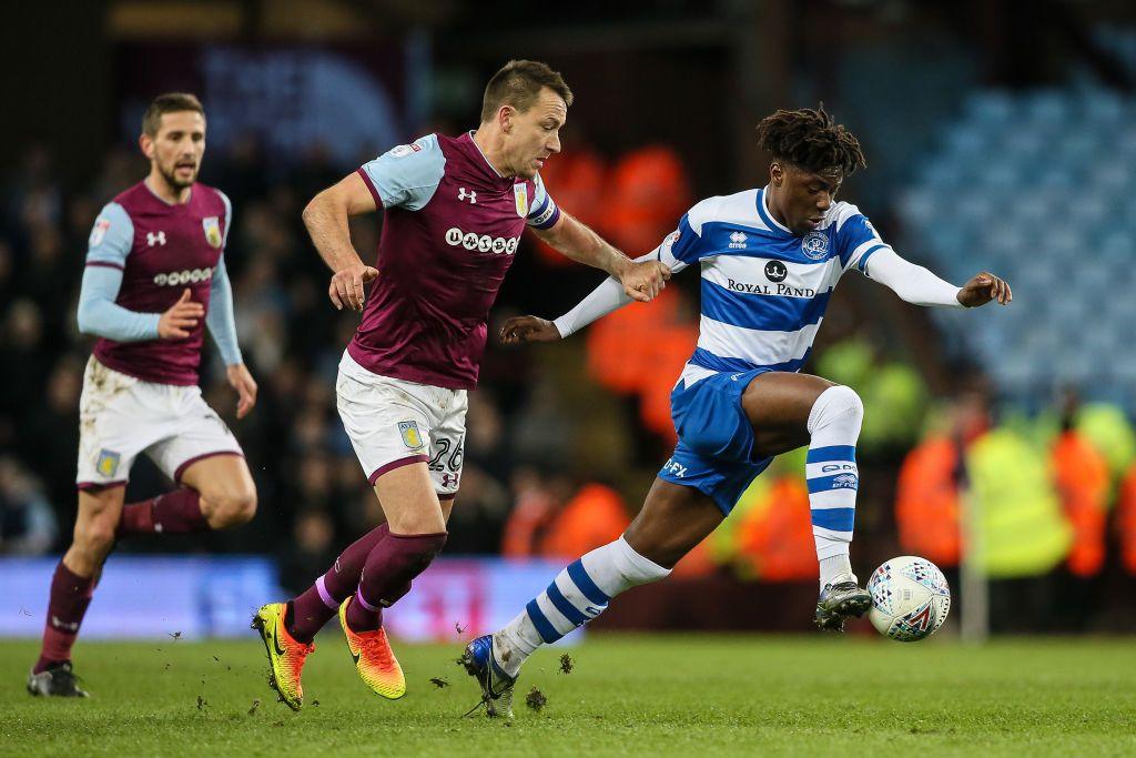 Eberechi Eze beats John Terry in a Championship game in 2018
