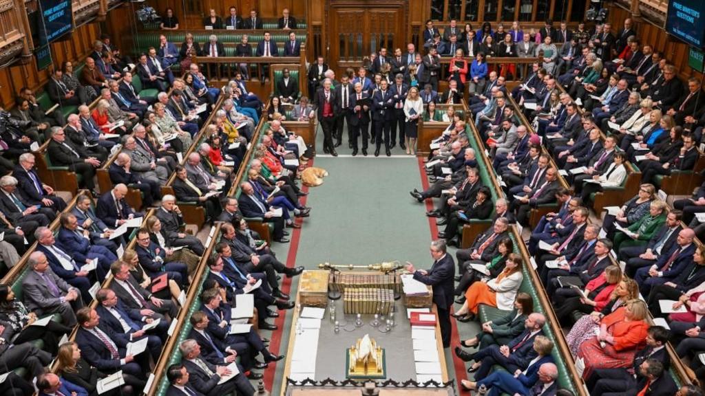 Prime Minister Sir Keir Starmer speaking during Prime Minister's Questions in the House of Commons, London. Picture date: Wednesday April 2, 2025