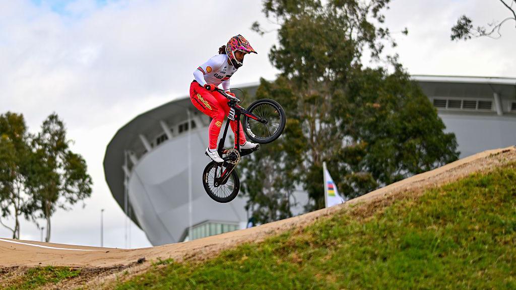 Beth Shriever competing at the Championships.