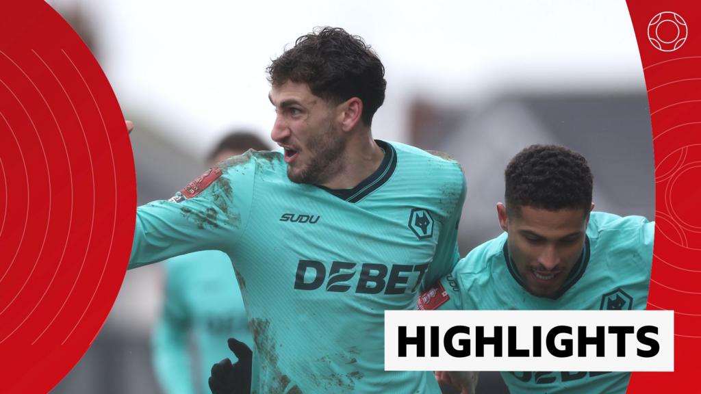 Bueno earns Wolves FA Cup win at muddy Grimsby