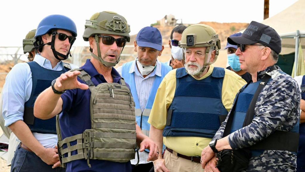 US Envoy Visits Disputed Gaza Aid Distribution Point