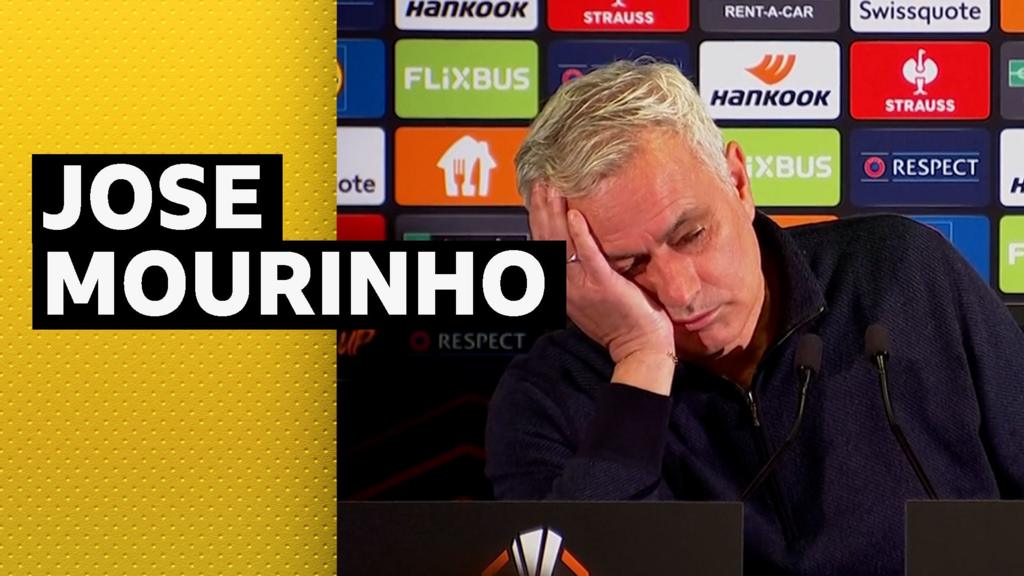 Mourinho falls asleep during reporter's long question