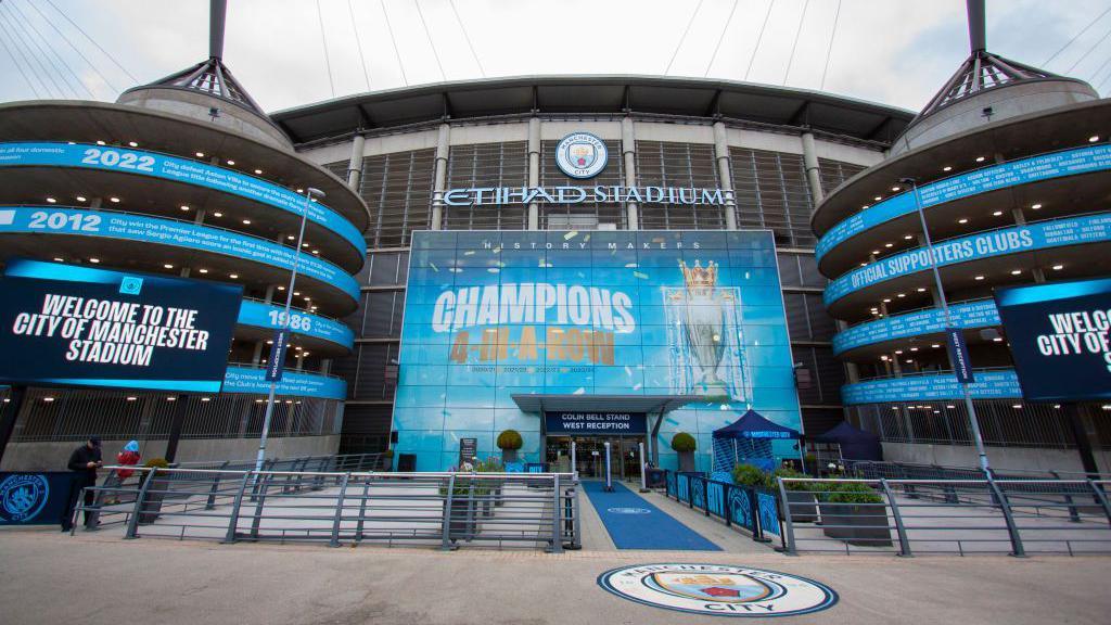 Manchester City's Etihad Stadium