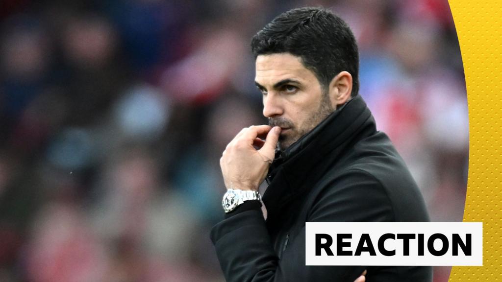 'There's still a long way to go, we're only in February' - Arteta on Arsenal defeat