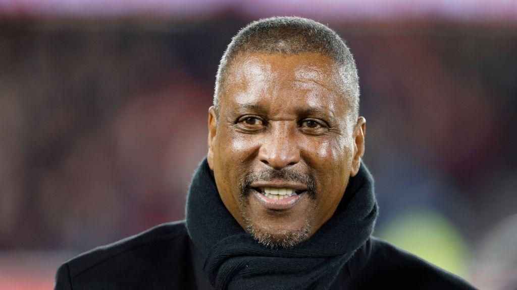 Viv Anderson at Nottingham Forest v Arsenal in January 2024.